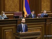 ԱԺ նախագահն առաջարկեց կողմ քվեարկել ռազմական դրությունը վերացնելու մասին ընդդիմության նախագծին