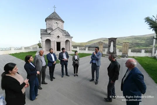 Պաշտպան Գրիգորյանը Սյունիքի մարզում էր